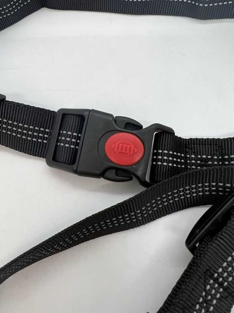 Dog Seat Belt for Car 3-In-1 Dog Leash Seatbelt Bungee Adjustable Reflective